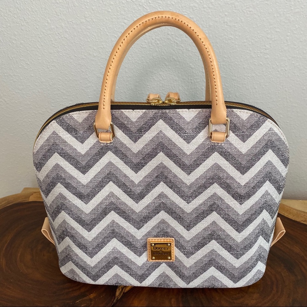 NWT Dooney and Bourke Zip Satchel Purse